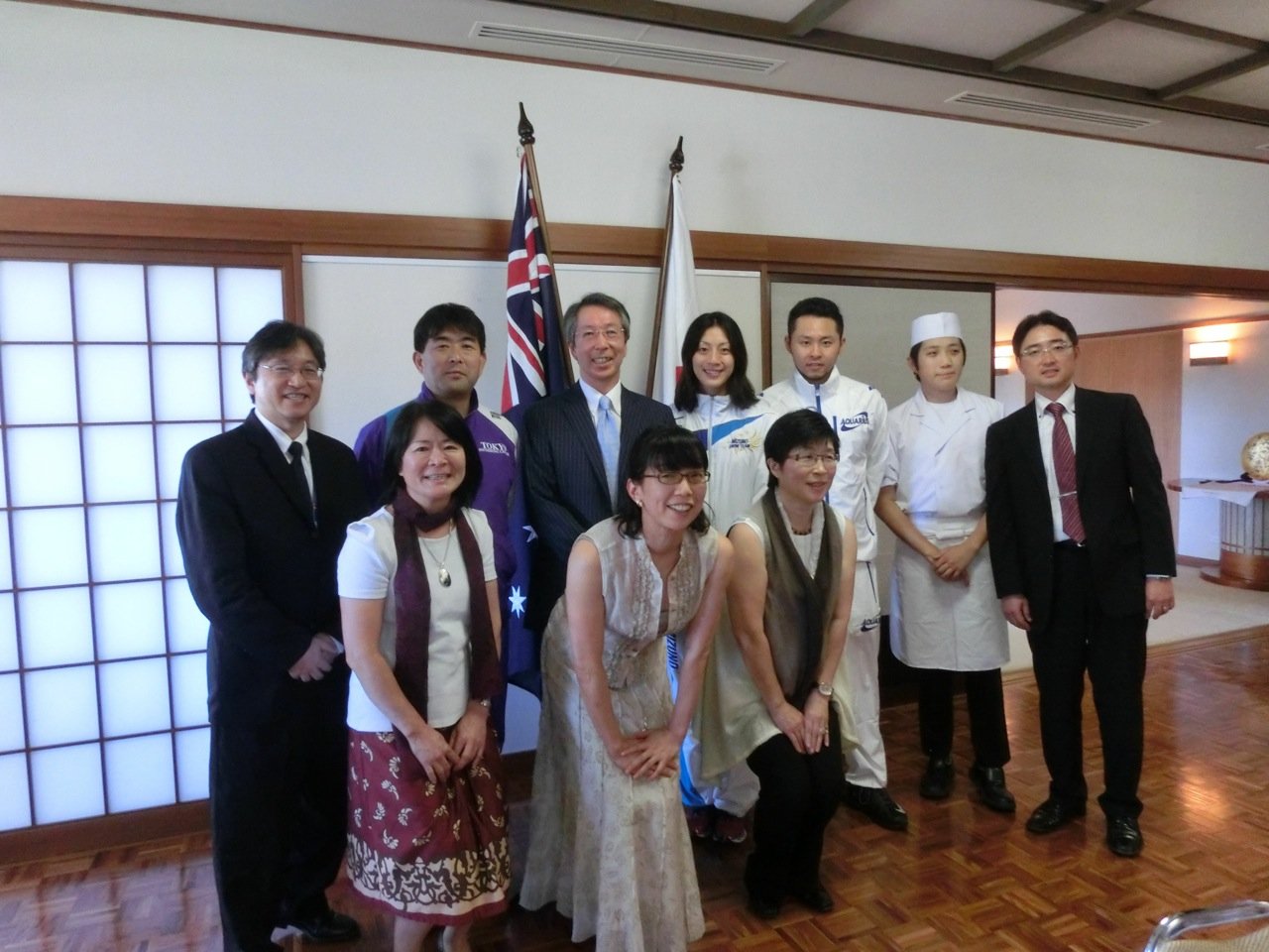Tobiuo Japan Journal オーストラリア大使館訪問