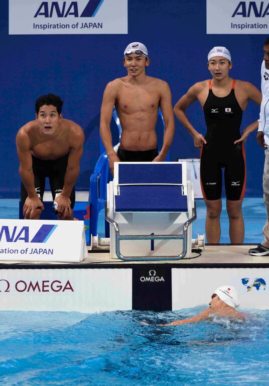 世界水泳 第7日目予選結果：女子50m自の内田は22位、男子50m背の金子は