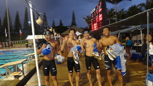 男子400mメドレーリレー