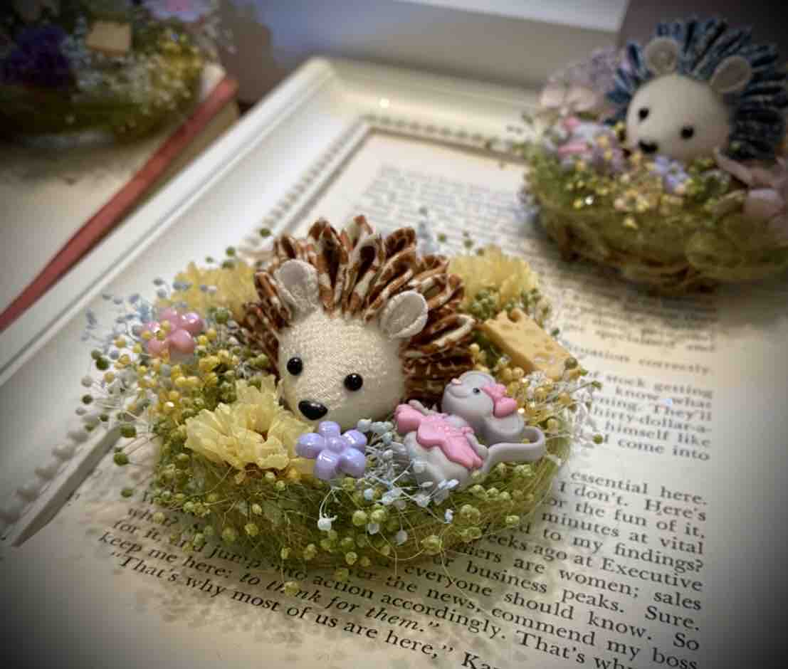 はりねずみのツマミ細工教室 とびうさブログ