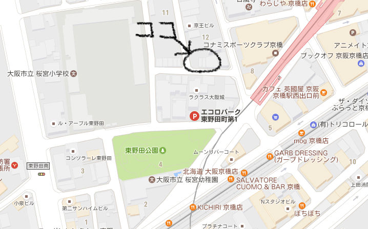 京橋駅周辺でおそらく一番安いコインパーキングはここだ 就職しないで生きていく