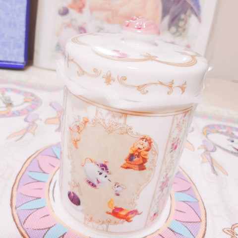 美女と野獣 キャニスター 裏デザイン