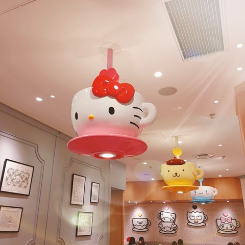 サンリオカフェのライト