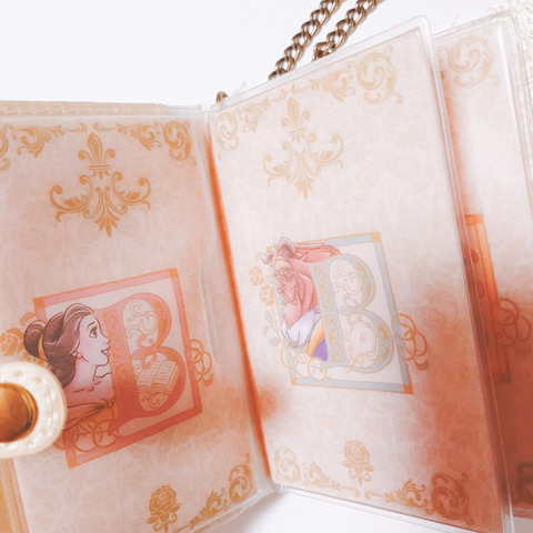 美女と野獣 パスケース 中