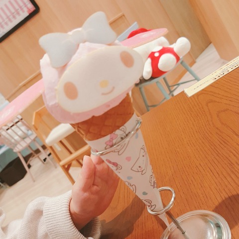 マイメロディのアイスクリーム