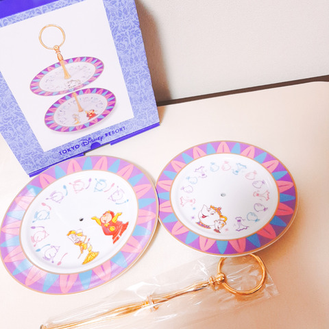 美女と野獣 ケーキスタンド