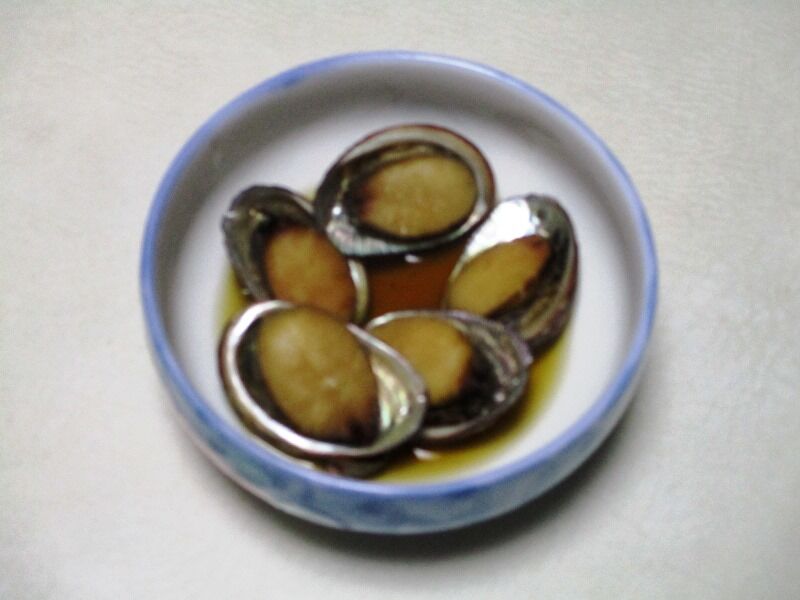 トコブシの煮つけ トドの戯言 トコブシの煮つけ トドの戯言