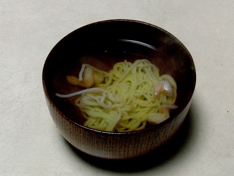 魚そうめんの吸い物 トドの戯言