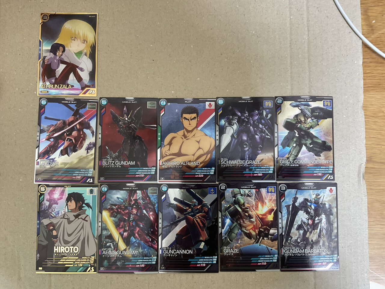機動戦士ガンダムアーセナルベース 初心者から始める機動戦士ガンダムアーセナルベース 13 稼働開始後２回目のプレイの概要と排出カード一覧 とどす 小さな秘密基地