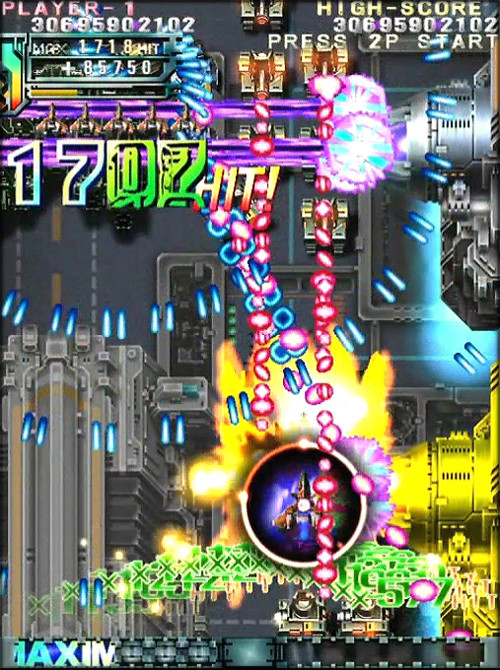 怒首領蜂 大復活 5面 あの未来に続く為 だけ の戦いだった ついに2ボムで 追い詰められた実績トロフィー追い人