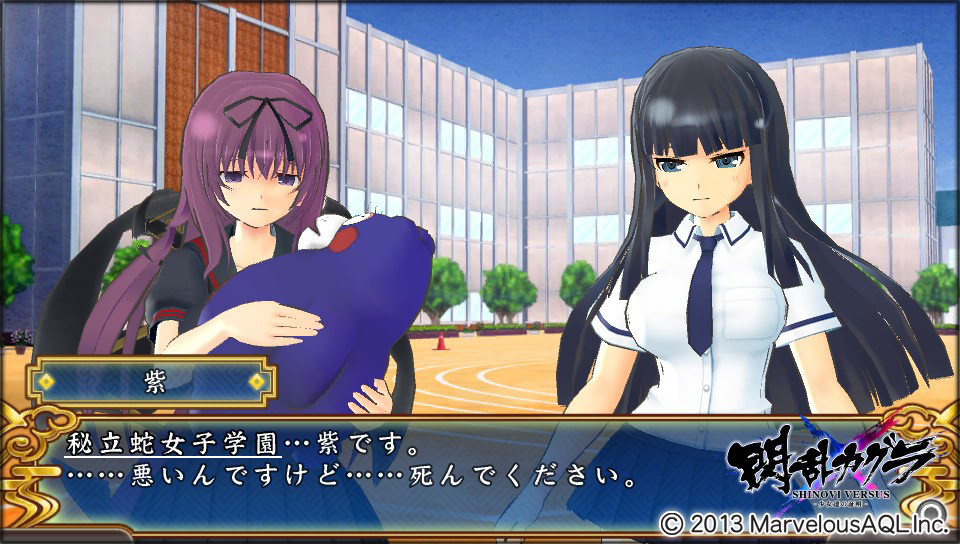 閃乱カグラ 少女達の証明】蛇女子学園ストーリー進行中、半蔵学院に学