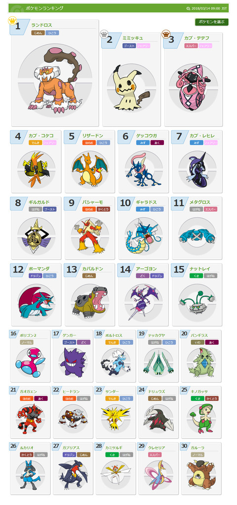 3大 子供は使わないポケモン ナッシー ルージュラ あと1匹は