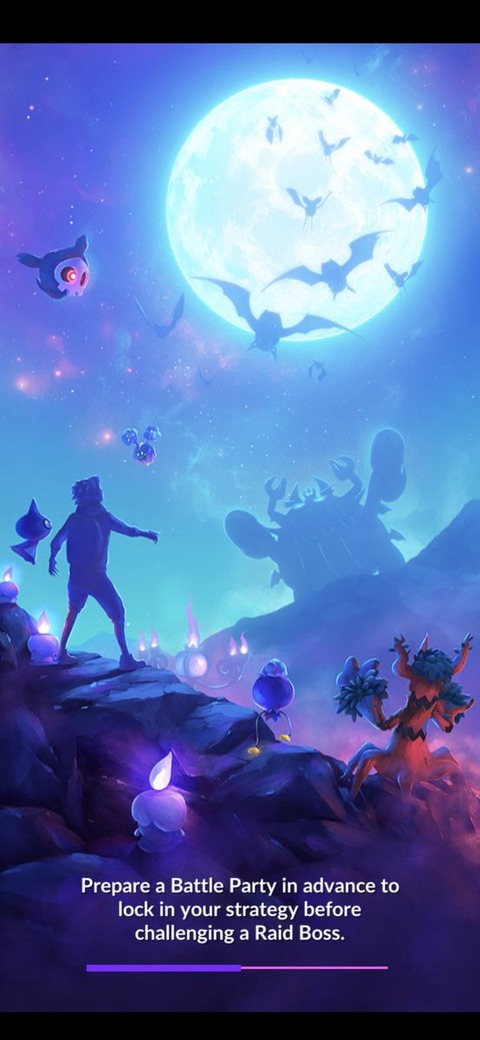 ポケモンgo 今月のコミュデイ ズバット説 起動画面の1枚絵に大量のゴルバット