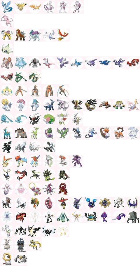 伝説 幻のポケモンに 格 があったのってルビサファまでだよな