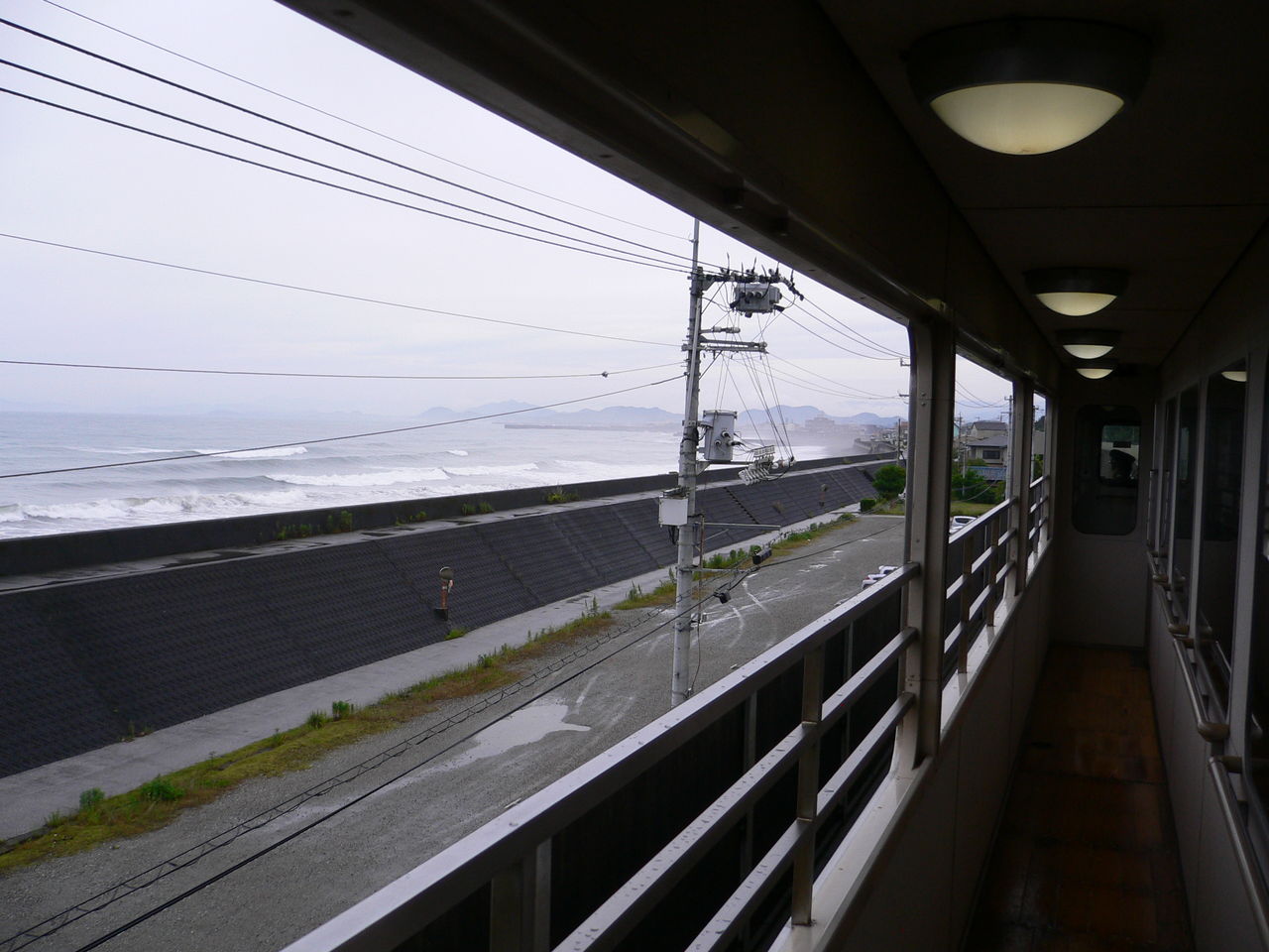 オープンデッキ車両 ひよこの旅