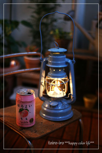 トイロイロ ***happy color life***-ベランダの夜