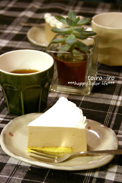 トイロイロ ***happy color life***-ミルクコーヒーババロア