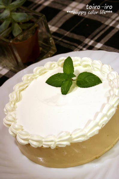 トイロイロ ***happy color life***-ミルクコーヒーババロア