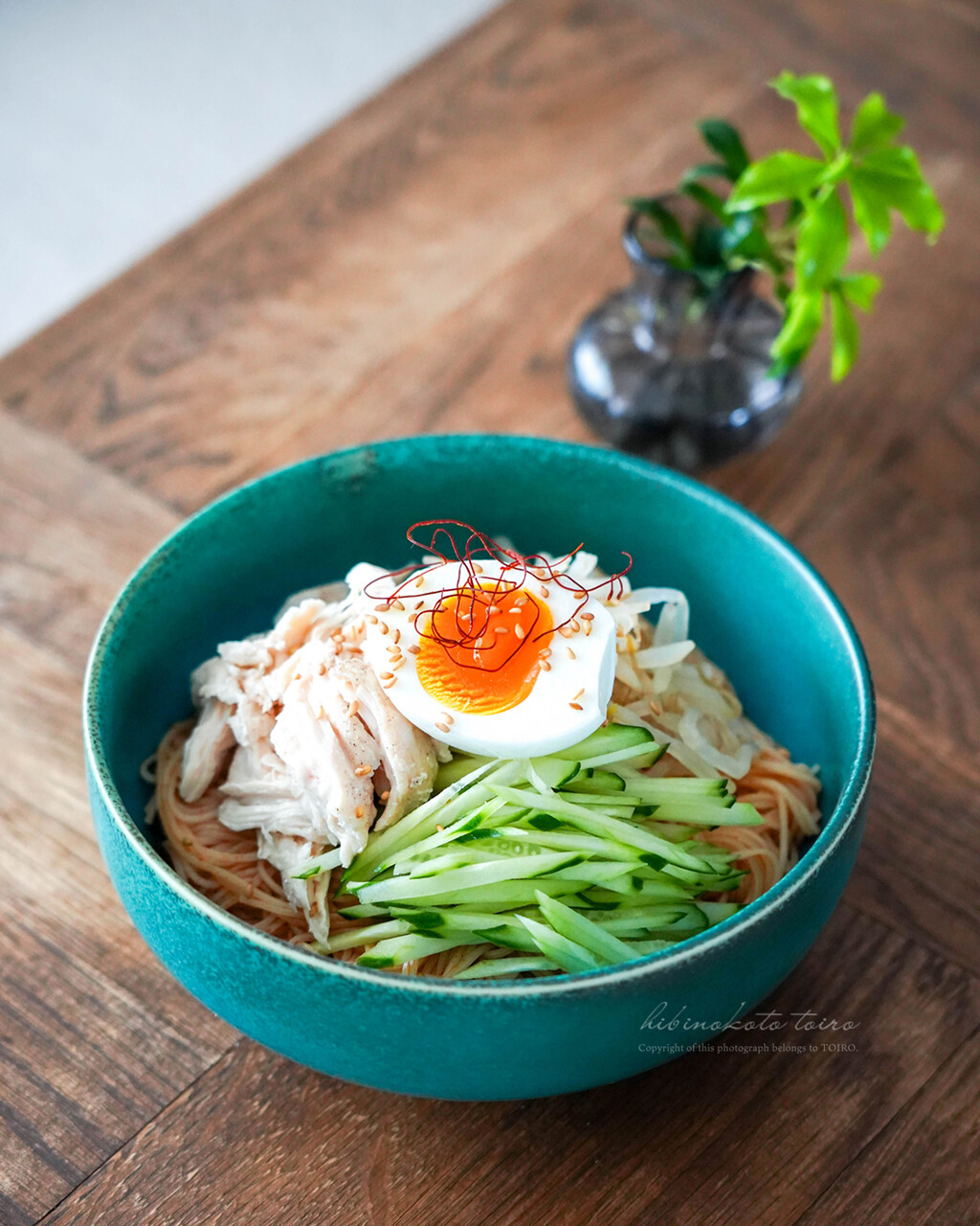 タレが決め手！甘辛ビビンそうめん（レシピ） : トイロ公式ブログ