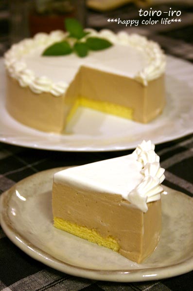 トイロイロ ***happy color life***-ミルクコーヒーババロア