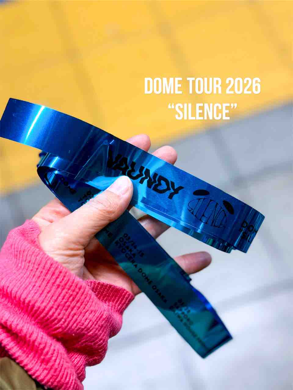 Vaundy DOME TOUR 2026 “SILENCE” : トイロ公式ブログ【日々のこと