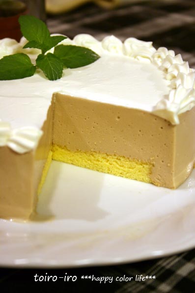 トイロイロ ***happy color life***-ミルクコーヒーババロア