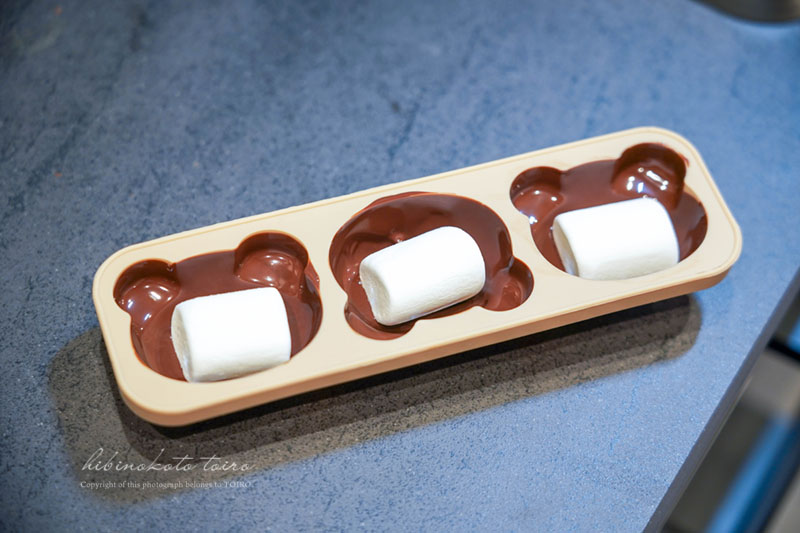 わたしの体力を奪ったかわいいお顔のクマチョコマシュマロ