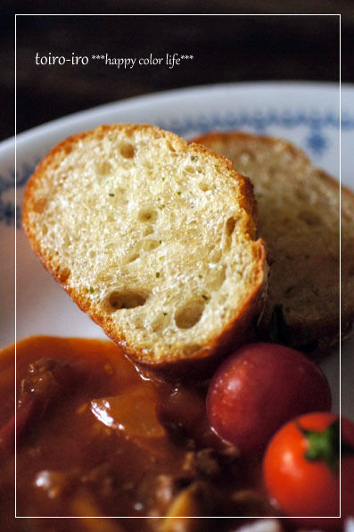 トイロイロ ***happy color life***-ガーリックトースト