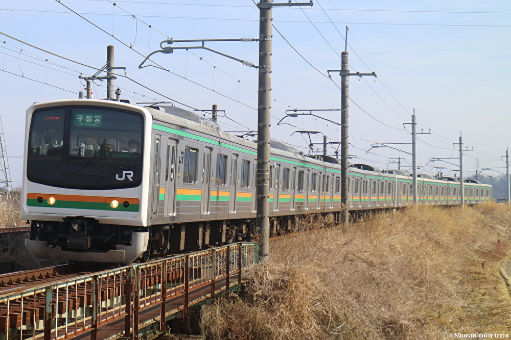 東北本線の朝】間もなく見納め！205系600番台