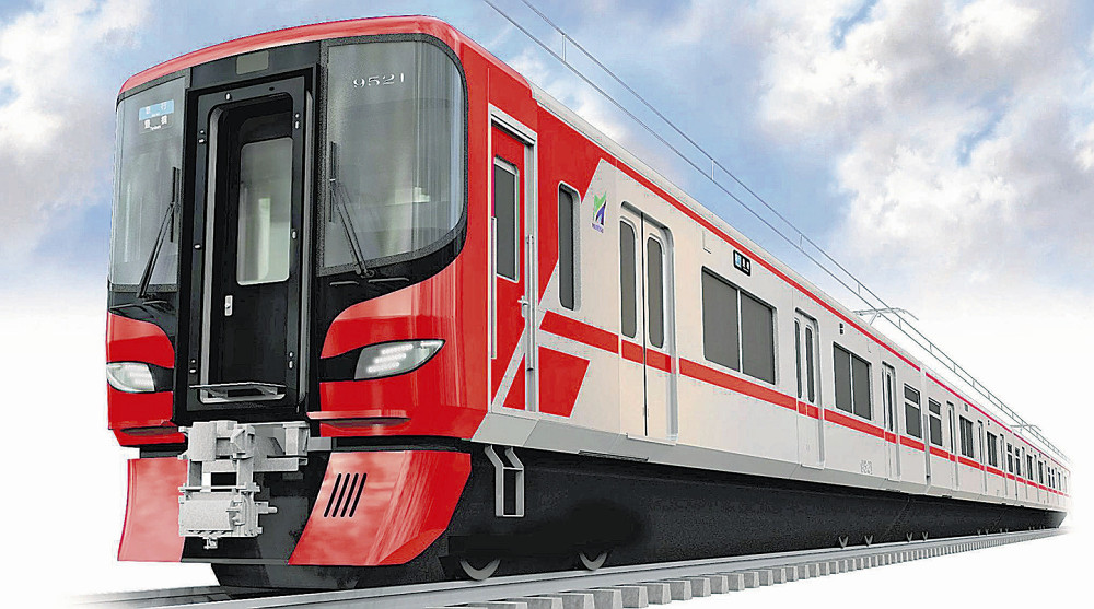 発表と一部異なる!?】貫通顔の名鉄9500系9521Fが新登場 : 湘南色の部屋