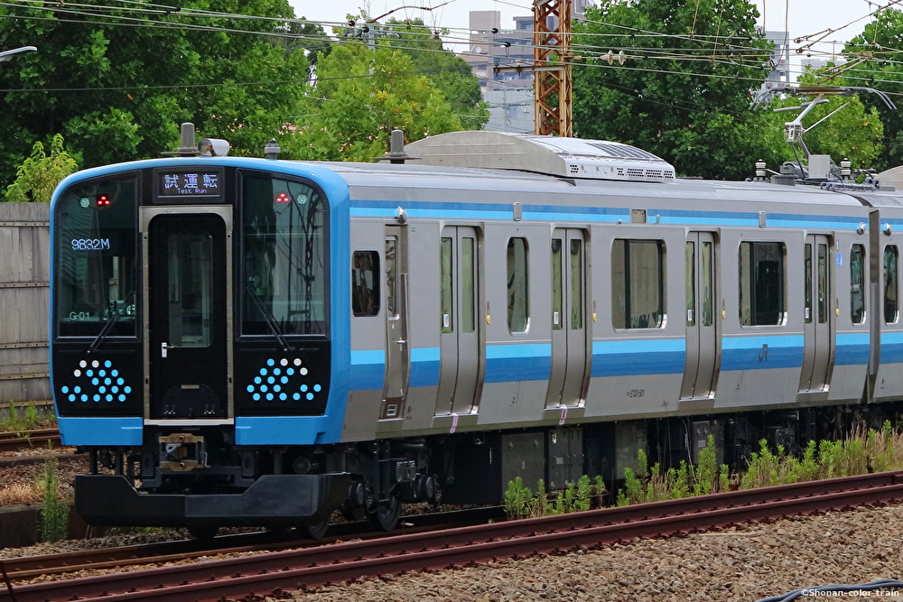 Test Run 相模線e131系500番台g 01編成 東海道貨物線内試運転を撮る Shonan Color Train Blog