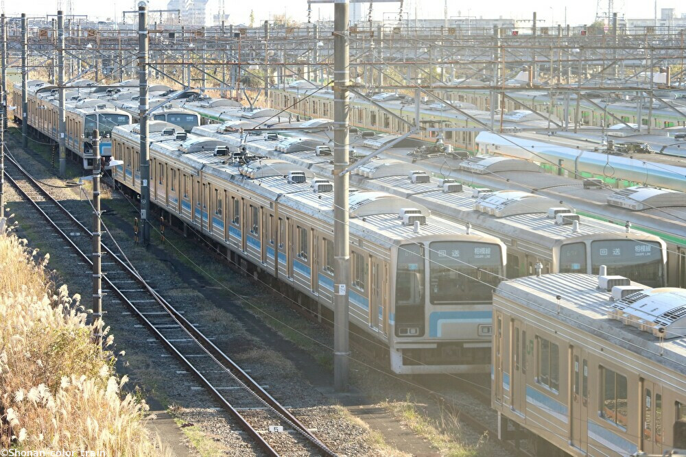 205系500番台 相模線 A-8761 国府津車両センター マイクロエース 205系500番台相模線 シングルアームパンタ・国府津車両センター
