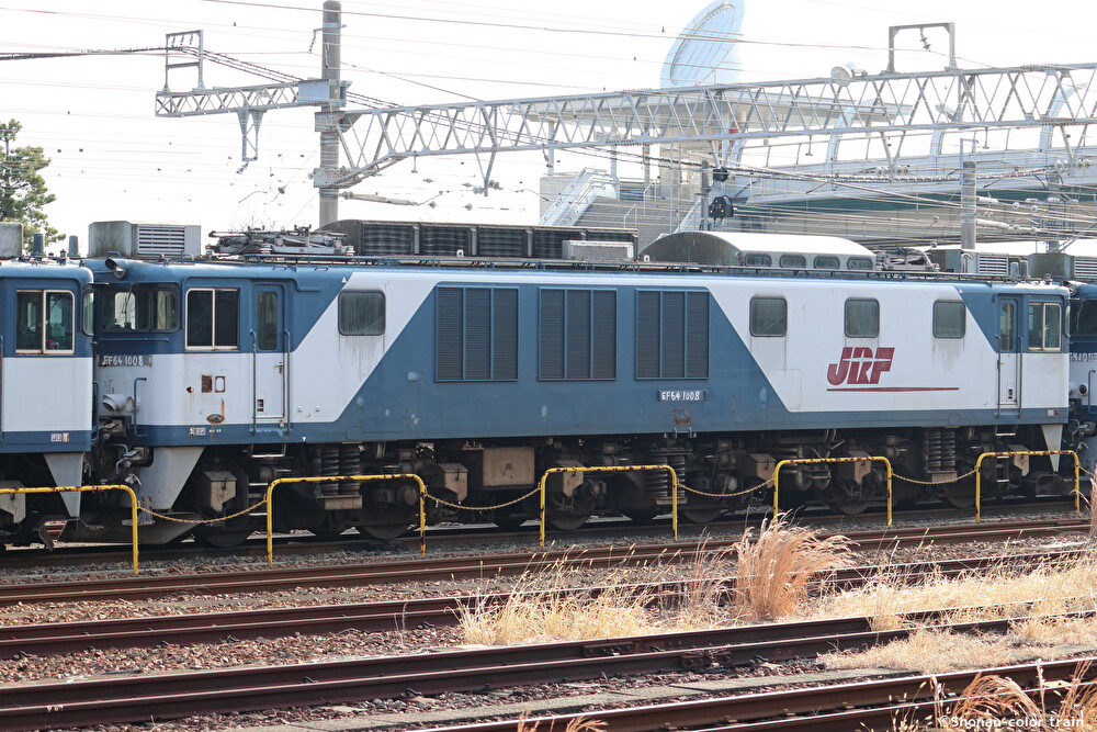 JR貨物】EF64形3機(1003号機・1008号機・1010号機)のナンバー