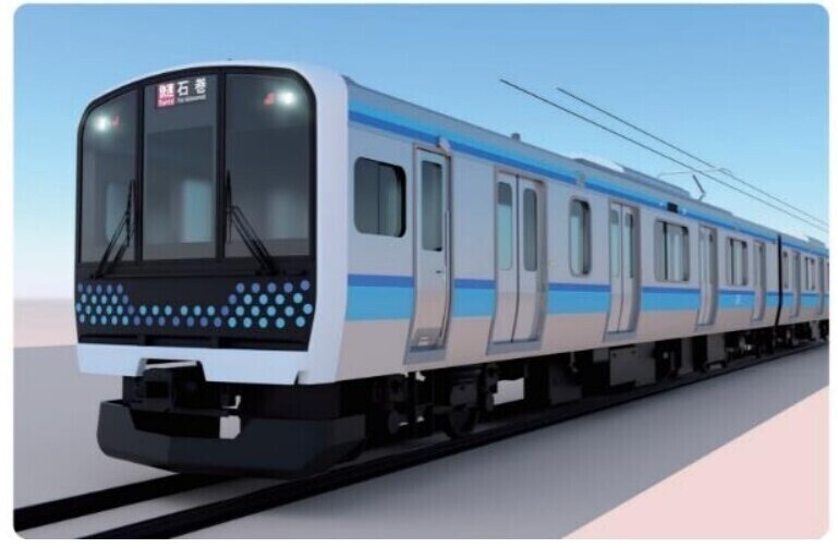 【遂に】仙石線E131系N1編成がJ-TREC新津出場 : 湘南色の部屋（Shonan-color train）