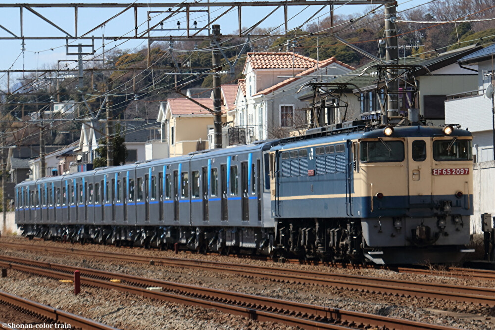1次車最終】横浜市営地下鉄BL4000形4691F甲種輸送 : 湘南色の