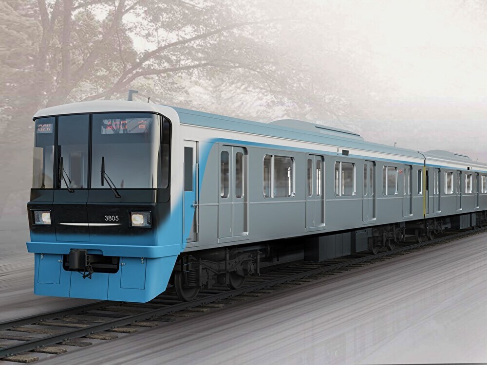遂に!?】東急目黒線3000系リニューアル塗装車が登場 : 湘南色の