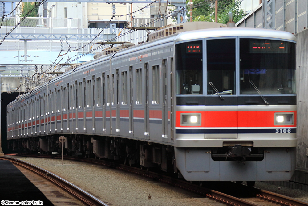 8両化】今後東急3000系中間車増備で6両が長津田へ輸送か…J-TREC横浜