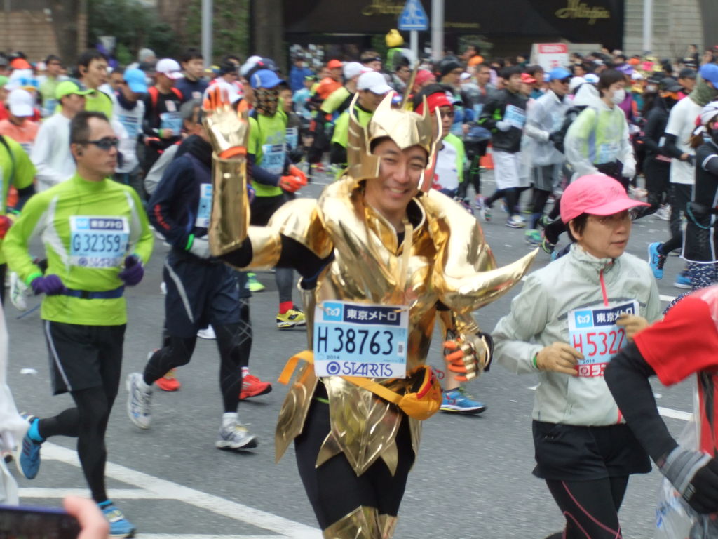 東京マラソン2014面白ランナー その2 旧街道をロードバイクで ゼロからの挑戦 東京マラソン2014面白ランナー その2 旧街道をロードバイクで ゼロからの挑戦