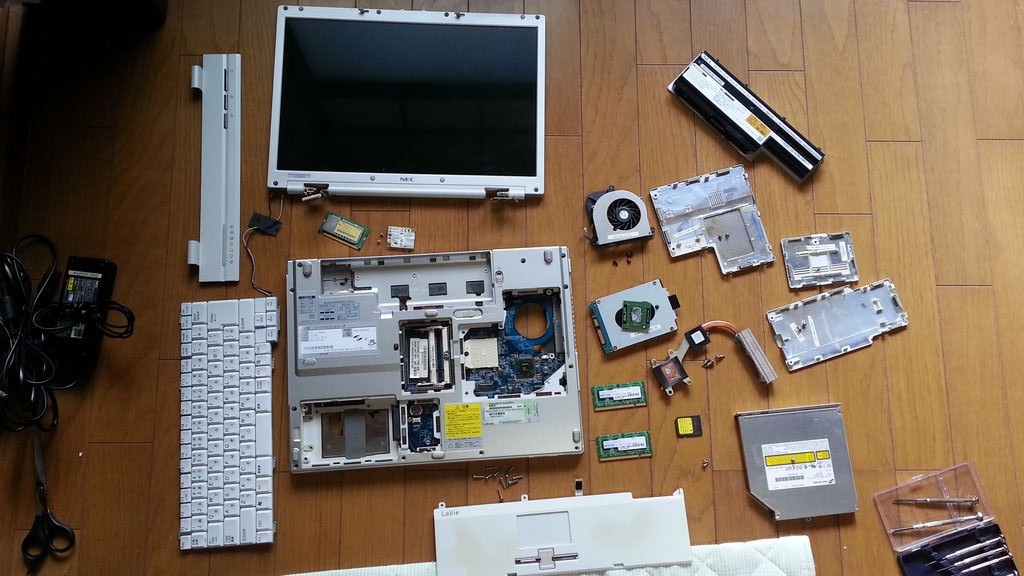Necノートpc Ll550をリサイクル ｐ ３０代男の秘密部屋