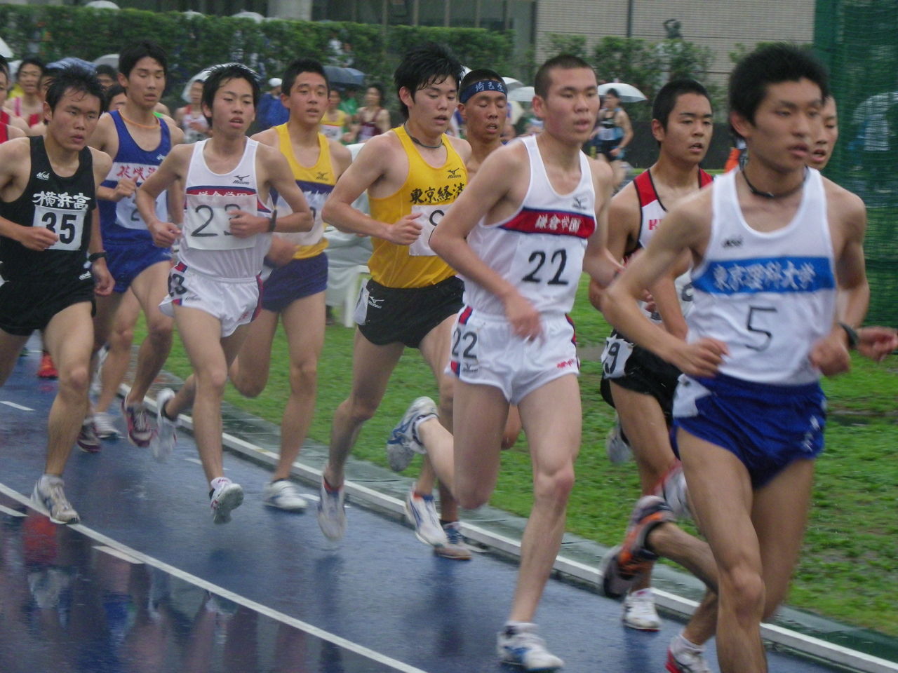 日本体育大学 陸上競技部 ウインドブレーカー 上下 - ジャージ 日本体育大学 陸上競技部 ウインドブレーカー 上下 - ジャージ