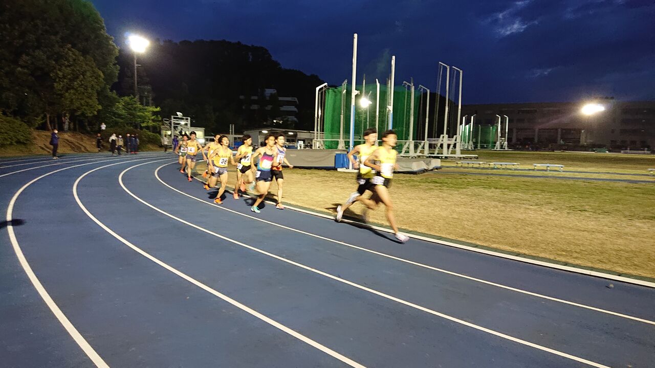 日体大競技会結果 4 25 健志台 ルーキー下田 5000ｍで衝撃デビュー 東京経済大学体育会陸上競技部 コーチ日誌