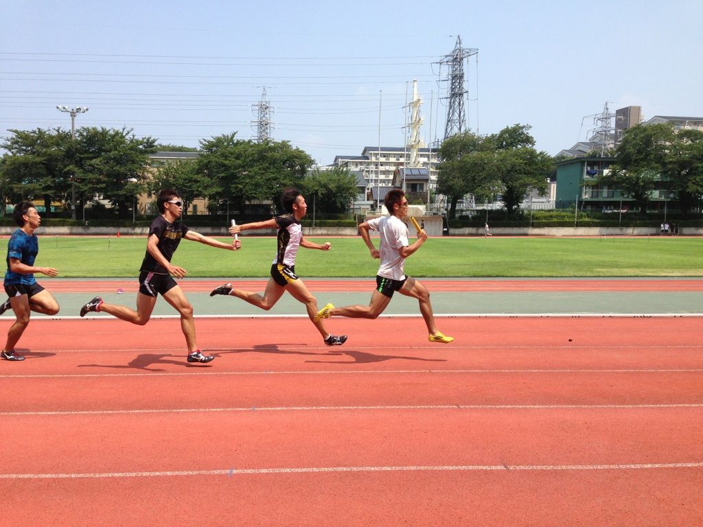 本日のスプリントブロック 東京経済大学体育会陸上競技部 コーチ日誌