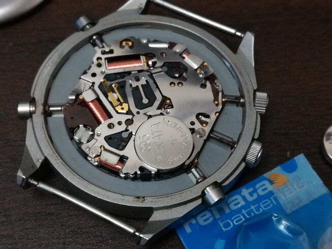 電池交換 SEIKO 7T32 : 時計オヤジの小部屋