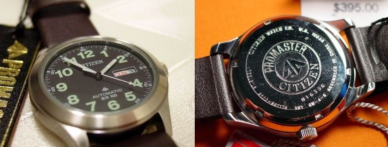VO10-5522S CITIZEN OXY MILITARY AUTOMATIC : 時計オヤジの小部屋