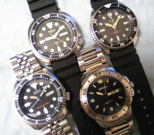 SEIKO ブラック クォーツ腕時計 セイコー ブラック クォーツ 腕時計