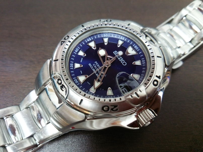 時計オヤジの小部屋 SEIKO PERPETUAL CALENDAR SCUBA 200m