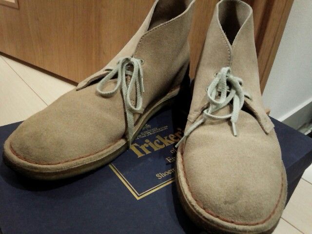 Clarks Desert Boot Sand Suede ほたての物欲 散財blog Clarks Desert Boot Sand Suede ほたての物欲 散財blog
