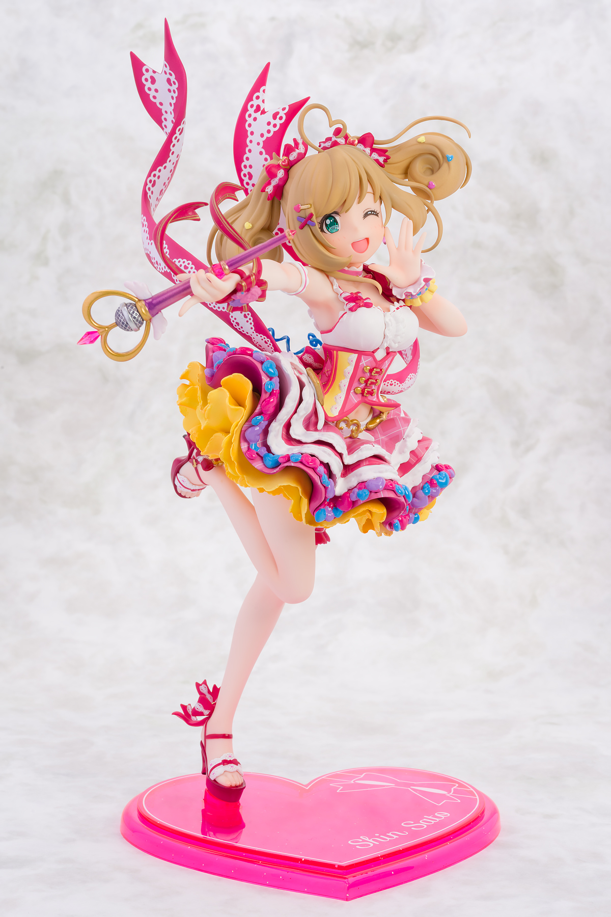 あみあみ アイドルマスター シンデレラガールズ 佐藤心 はぁとトゥハートver 1 8 フィギュアレビュー 朱鷺長のフォトブログ あみあみ アイドルマスター シンデレラガールズ 佐藤心 はぁとトゥハートver 1 8 フィギュアレビュー 朱鷺長のフォトブログ