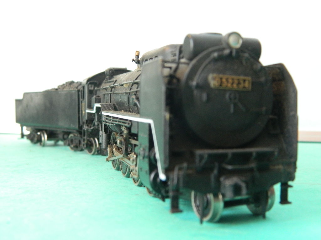 鉄道模型への旅のblog : D52 234蒸気機関車(HO模型)