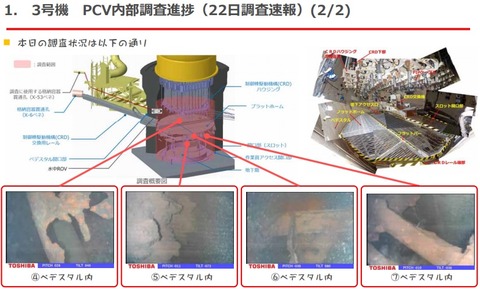 3号機格納容器内部2